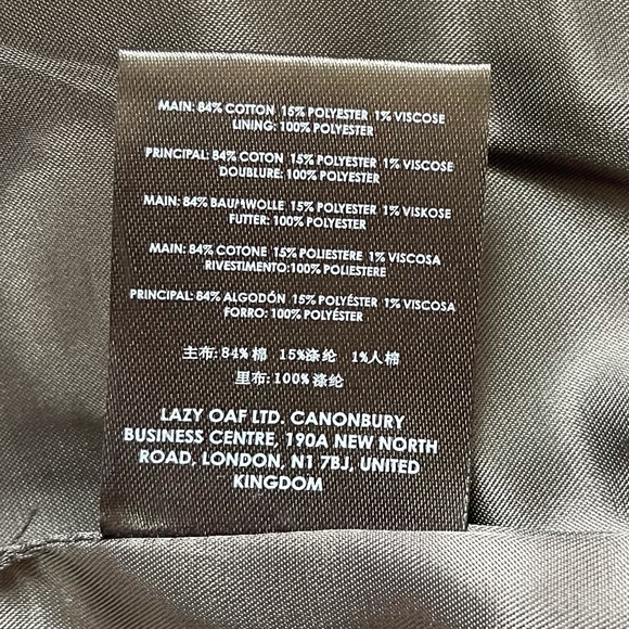 Lazy Oaf Purple Plaid Mini Skirt w/ Heart Buckles UK: 6 USA:2 - Picture 12 of 15